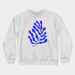 Blue Matisse Ferns Crewneck Sweatshirt